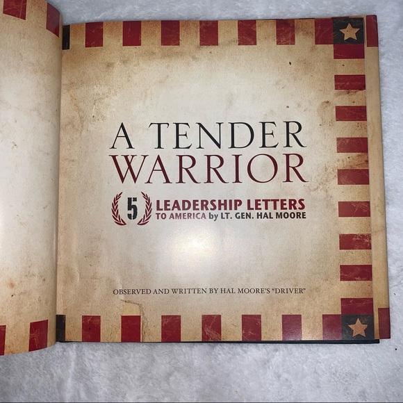 A Tender Warrior book with dvd by Hal Moore’s Driver - Picture 3 of 13